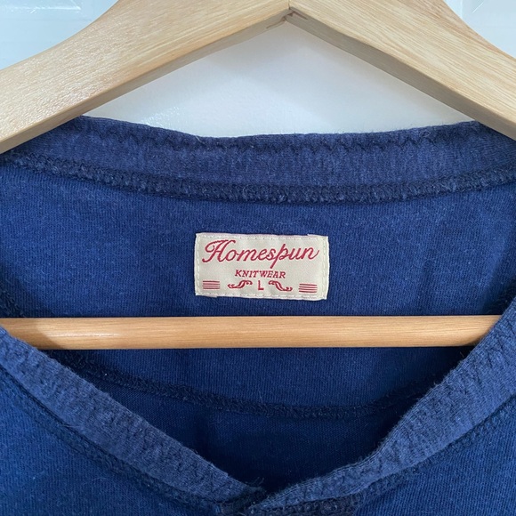 Homespun Coalminer Henley - Picture 2 of 3